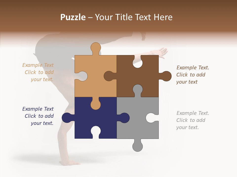 Motion Balance Fitness PowerPoint Template