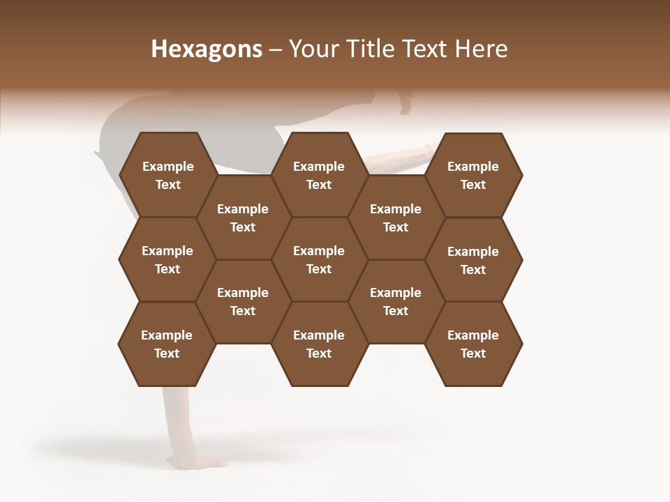 Motion Balance Fitness PowerPoint Template