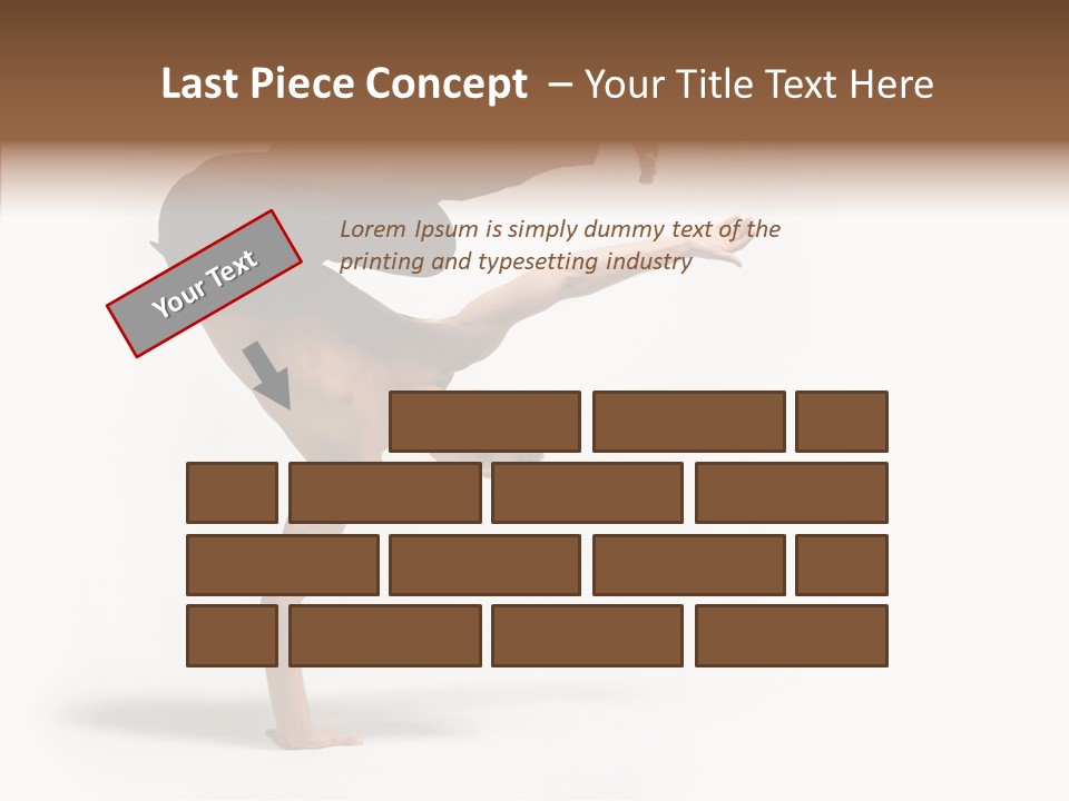 Motion Balance Fitness PowerPoint Template