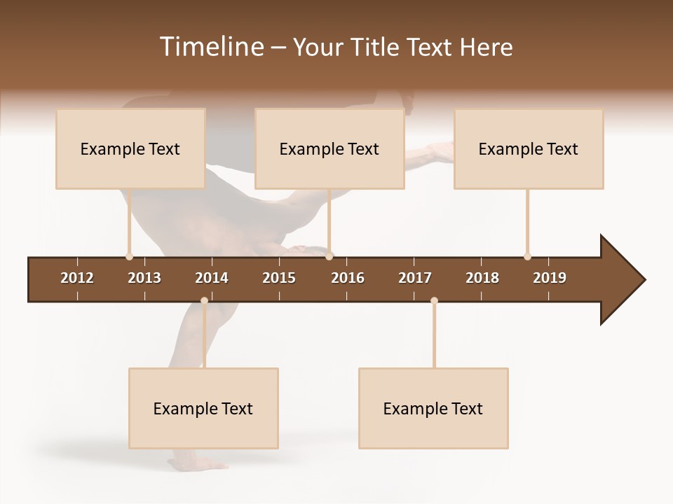 Motion Balance Fitness PowerPoint Template