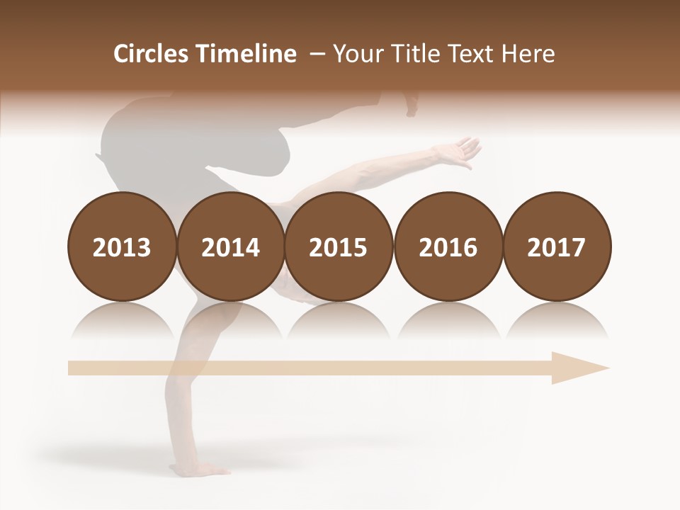 Motion Balance Fitness PowerPoint Template