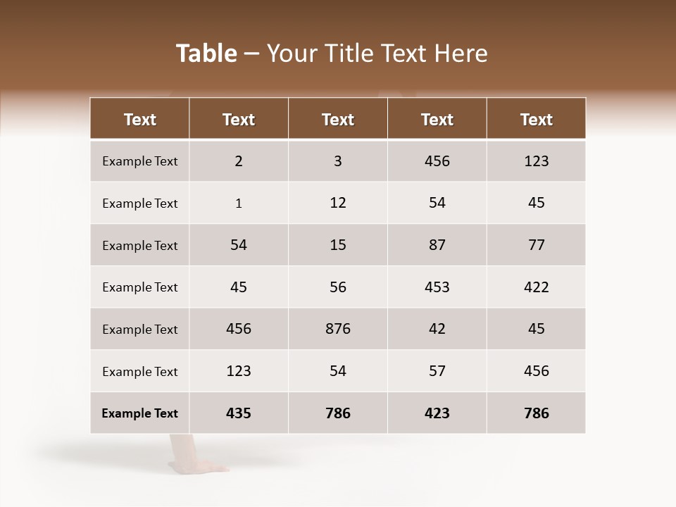 Motion Balance Fitness PowerPoint Template