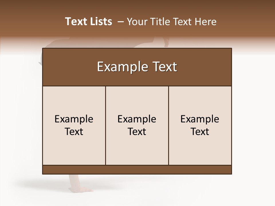 Motion Balance Fitness PowerPoint Template