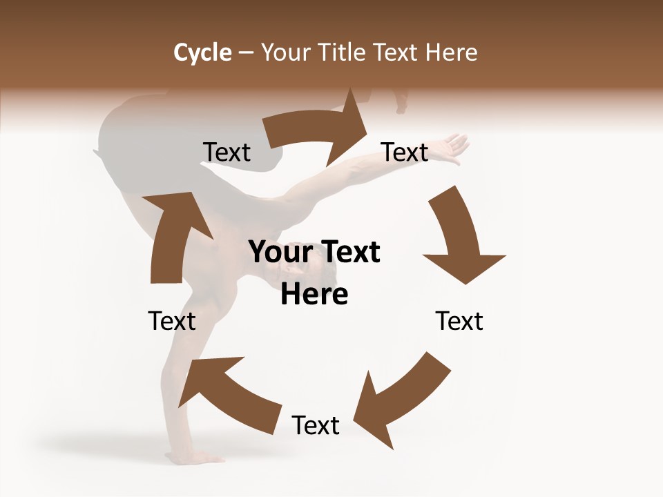 Motion Balance Fitness PowerPoint Template