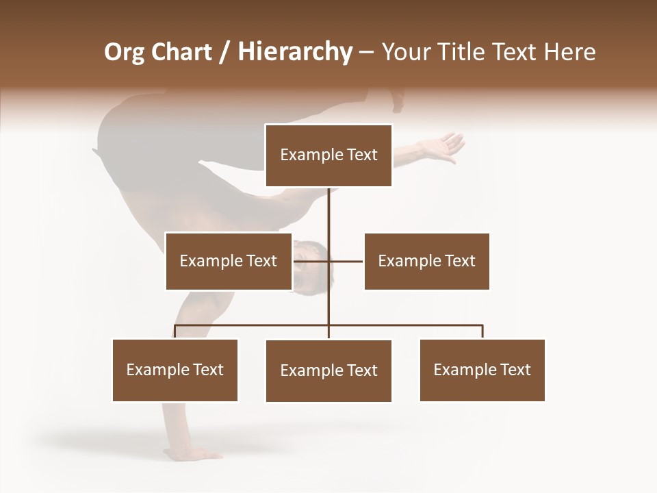 Motion Balance Fitness PowerPoint Template