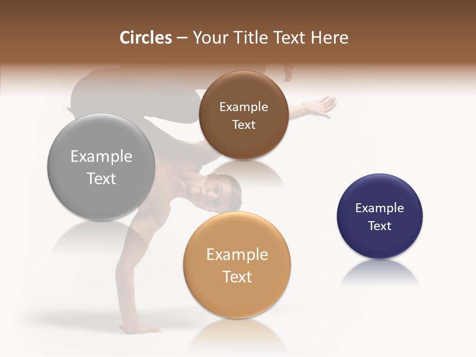 Motion Balance Fitness PowerPoint Template