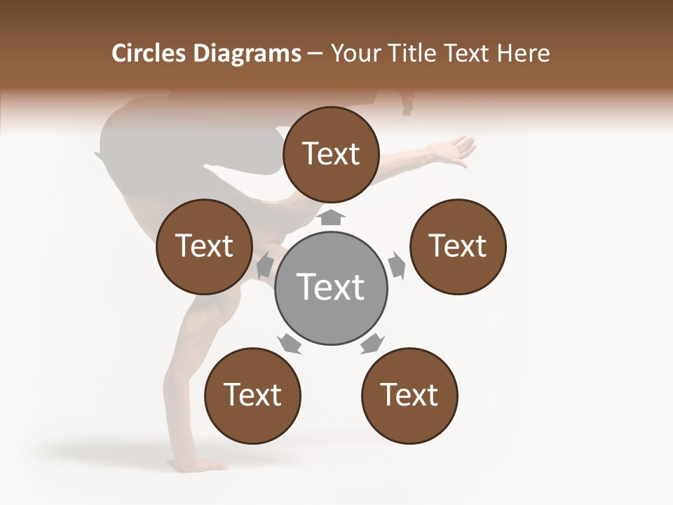 Motion Balance Fitness PowerPoint Template