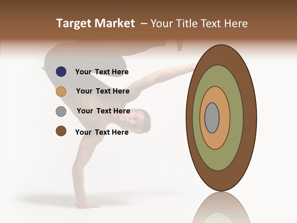 Motion Balance Fitness PowerPoint Template