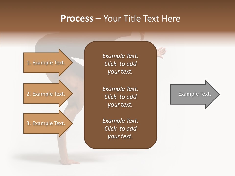 Motion Balance Fitness PowerPoint Template