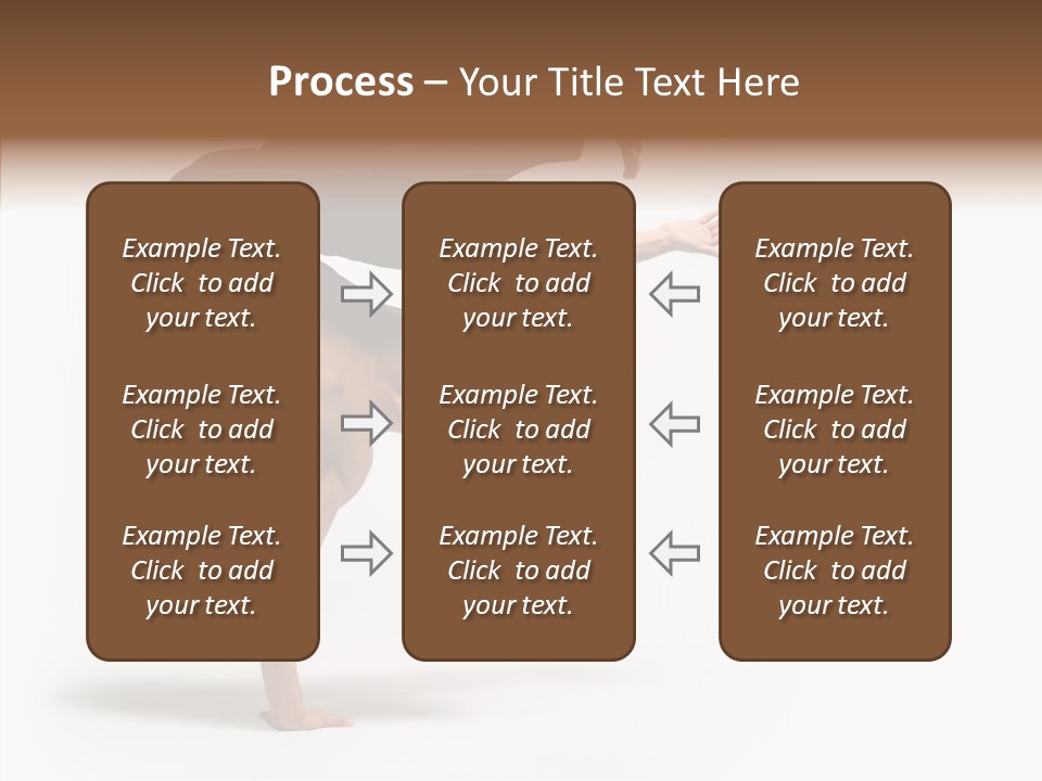 Motion Balance Fitness PowerPoint Template