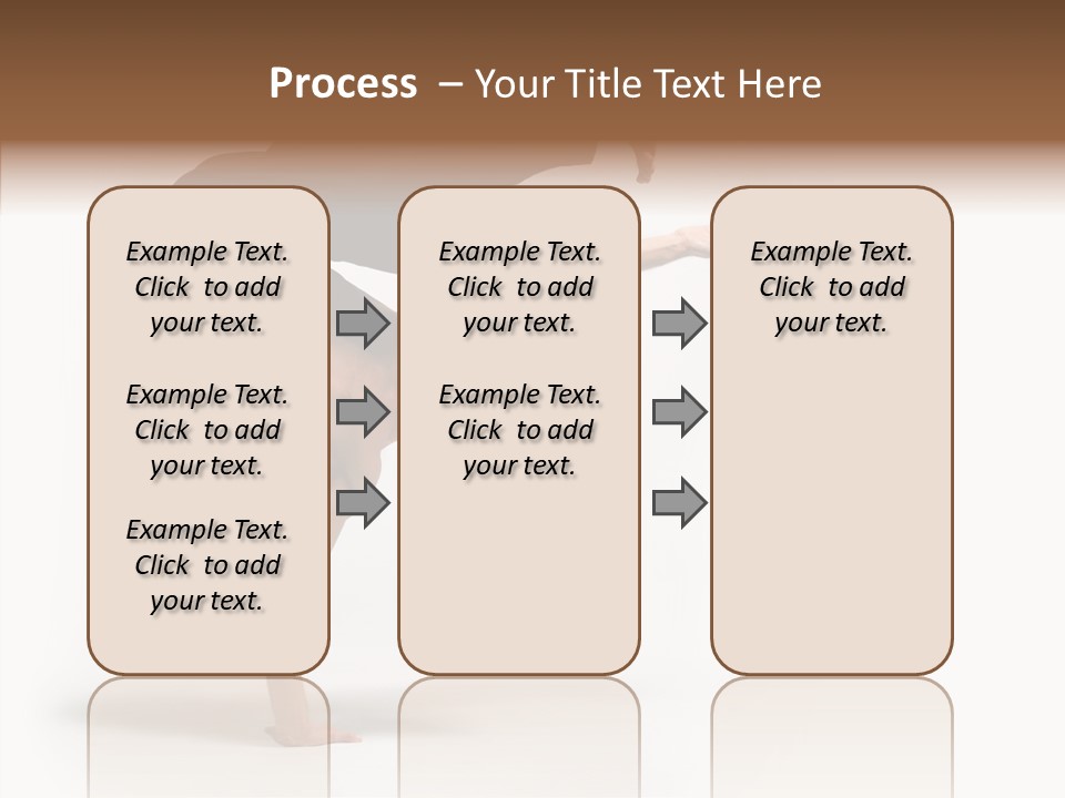 Motion Balance Fitness PowerPoint Template