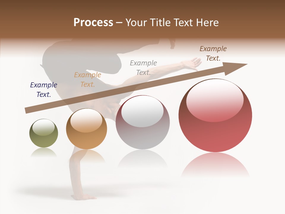 Motion Balance Fitness PowerPoint Template