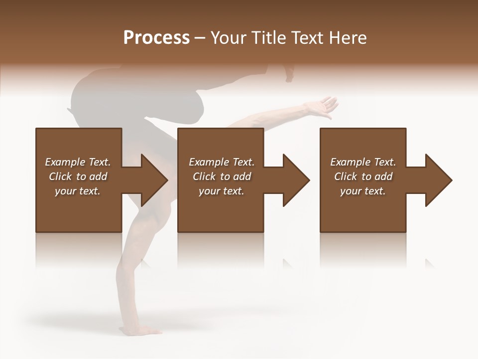 Motion Balance Fitness PowerPoint Template