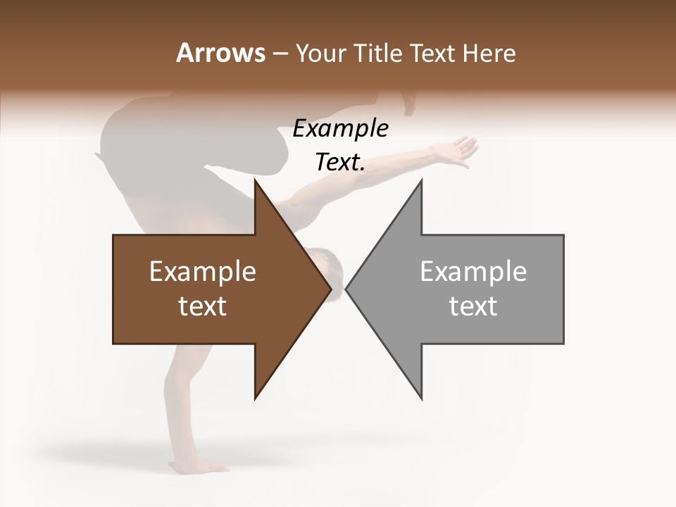 Motion Balance Fitness PowerPoint Template