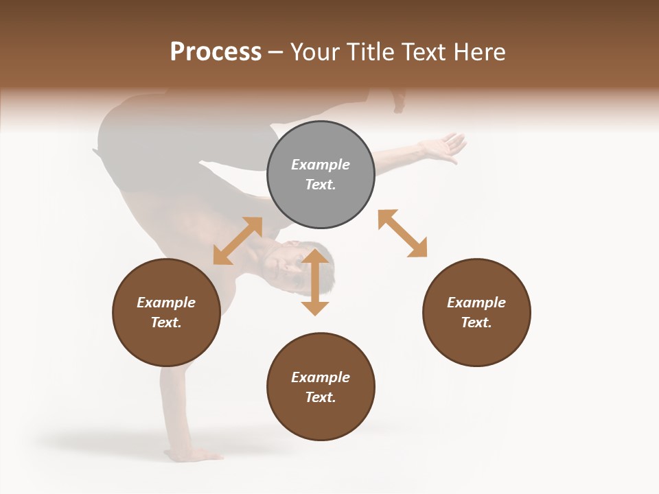 Motion Balance Fitness PowerPoint Template