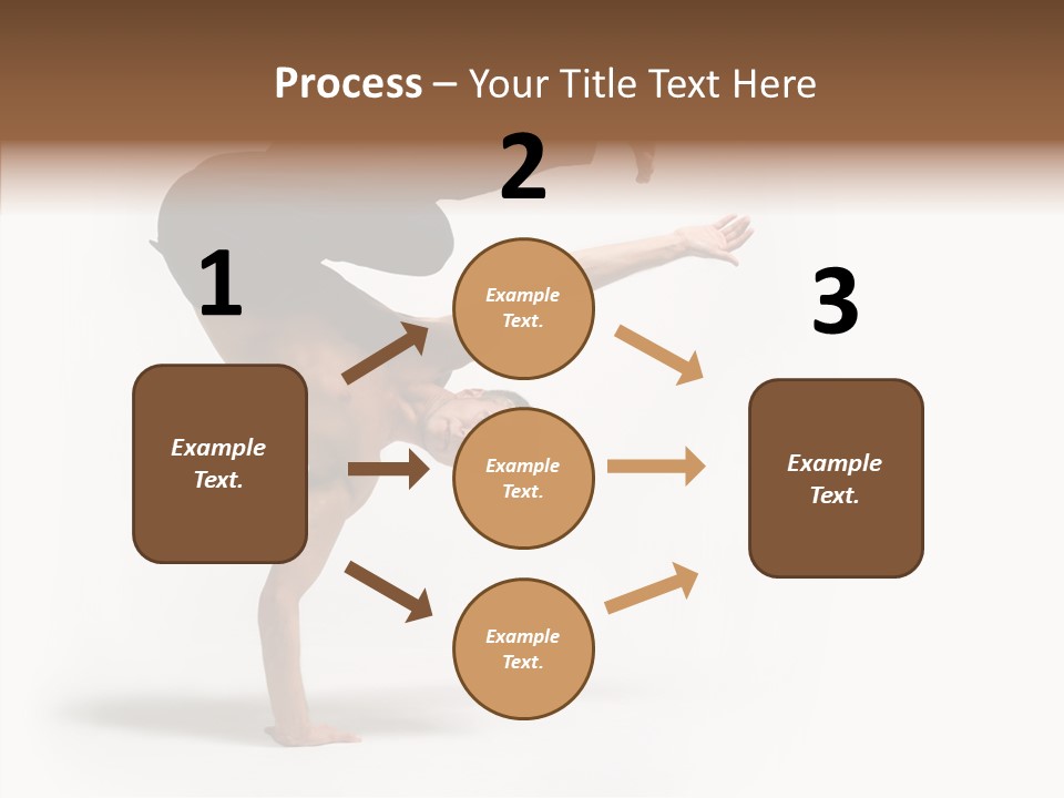Motion Balance Fitness PowerPoint Template