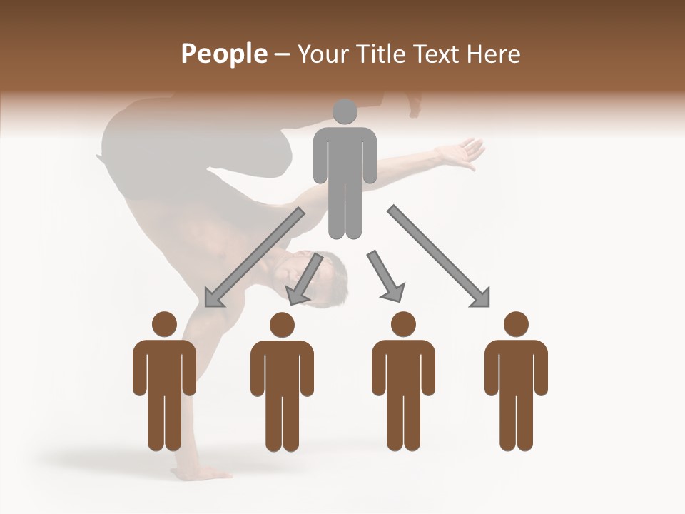 Motion Balance Fitness PowerPoint Template