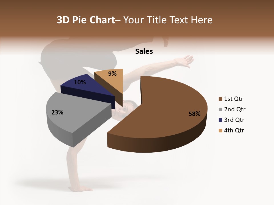 Motion Balance Fitness PowerPoint Template