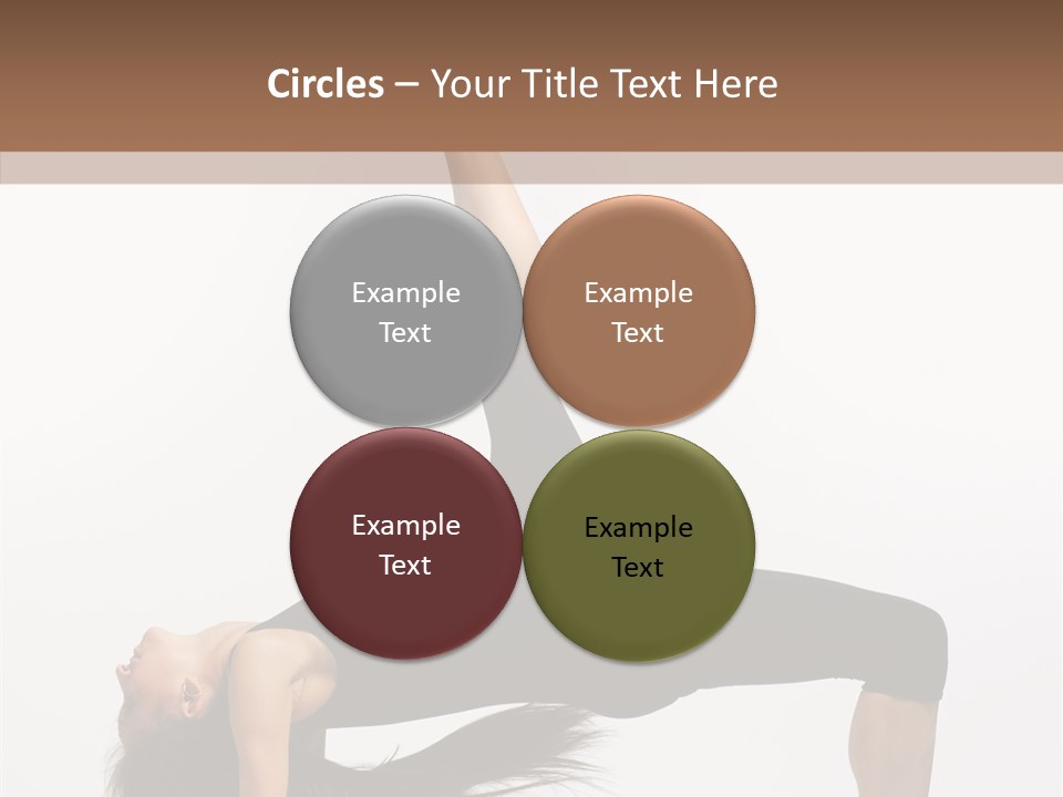 Performance Leotard Balance PowerPoint Template