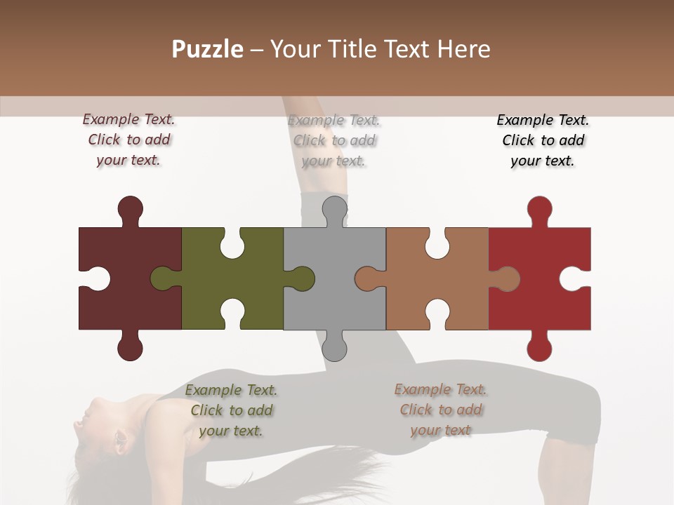 Performance Leotard Balance PowerPoint Template