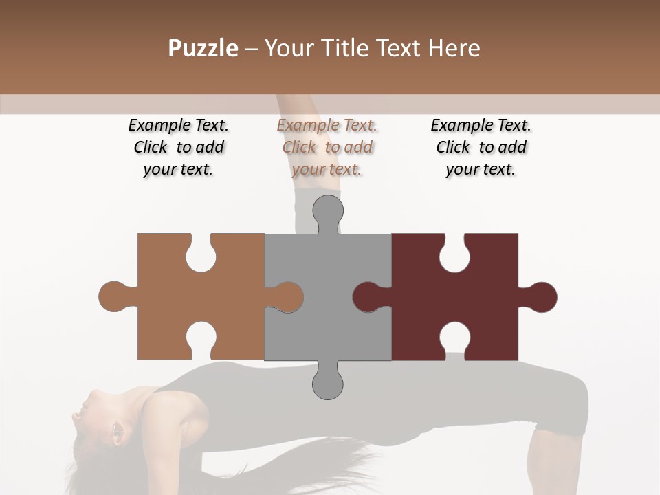 Performance Leotard Balance PowerPoint Template