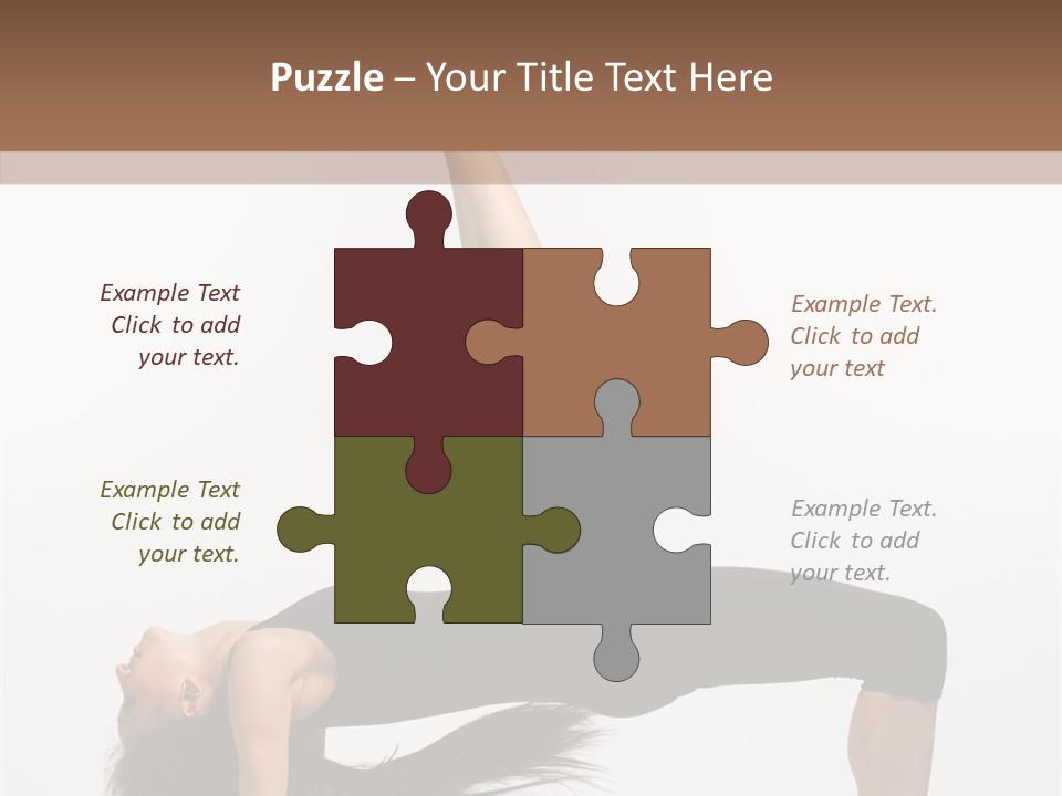 Performance Leotard Balance PowerPoint Template