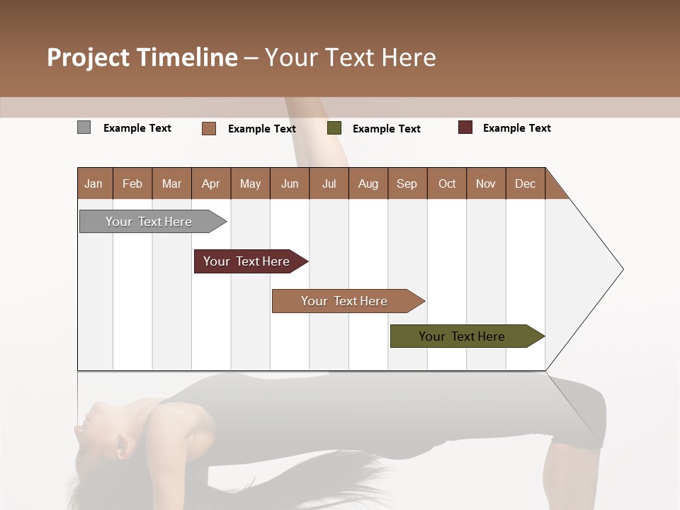 Performance Leotard Balance PowerPoint Template