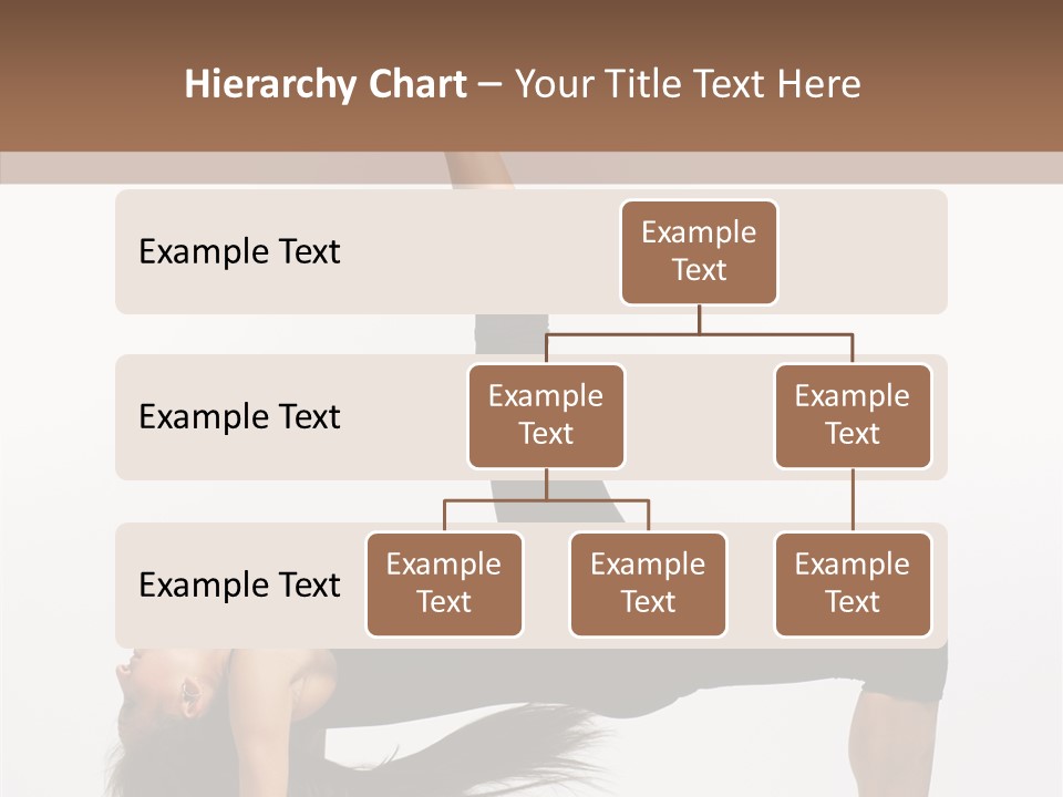 Performance Leotard Balance PowerPoint Template