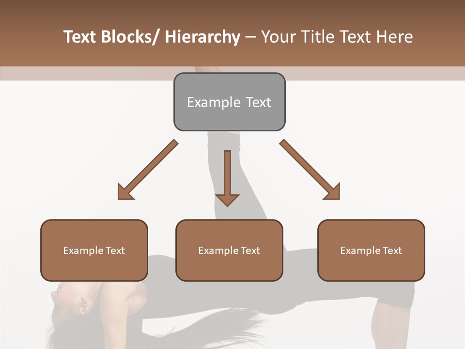 Performance Leotard Balance PowerPoint Template