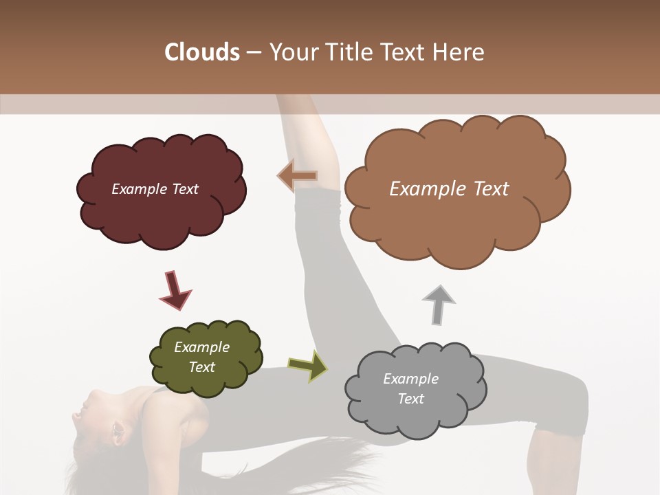 Performance Leotard Balance PowerPoint Template