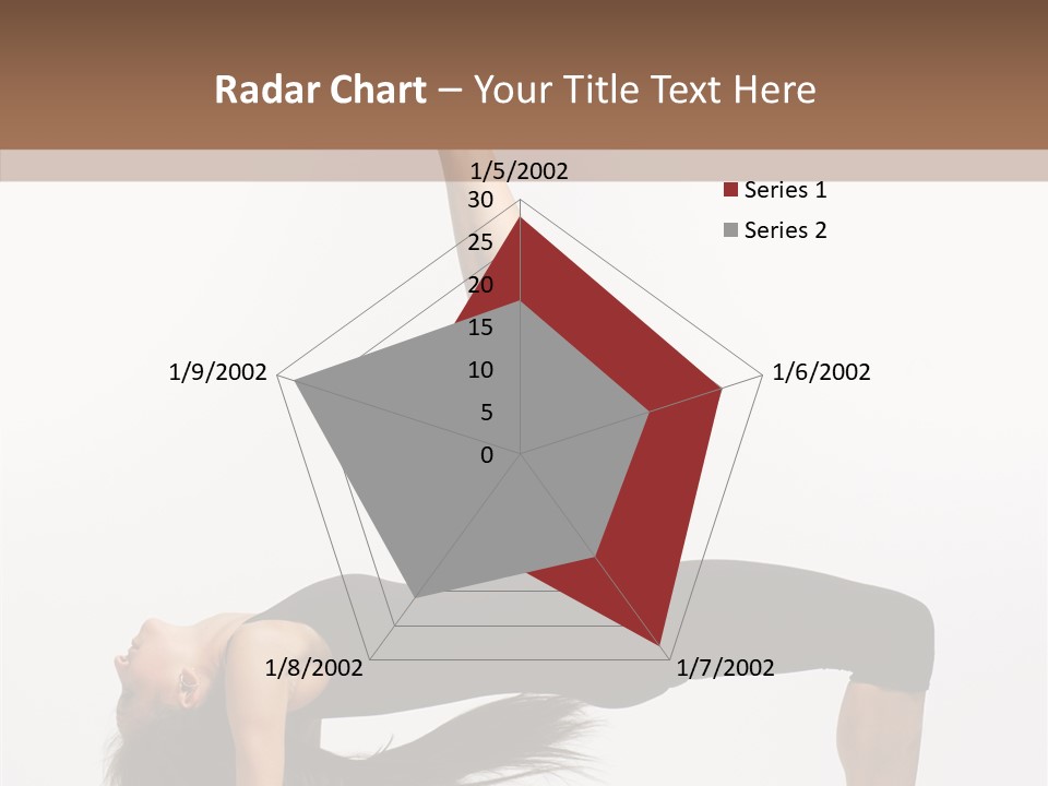 Performance Leotard Balance PowerPoint Template