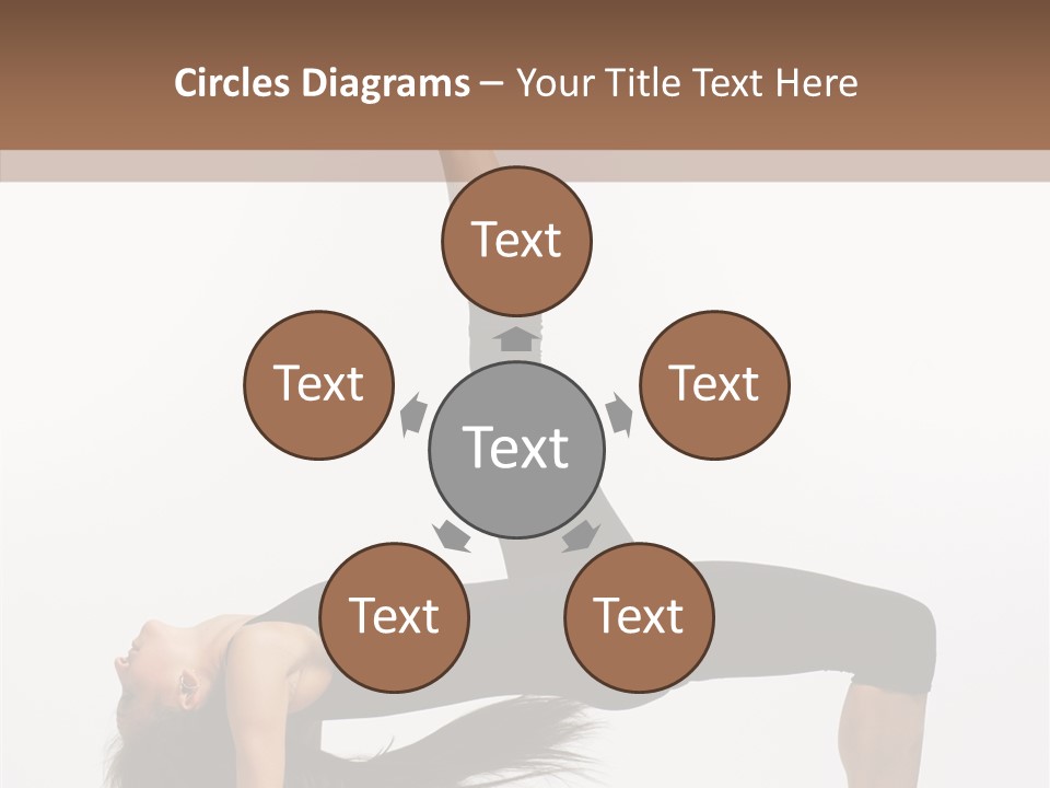 Performance Leotard Balance PowerPoint Template