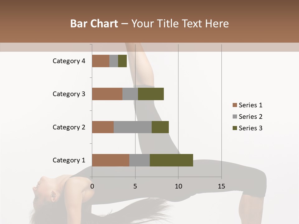 Performance Leotard Balance PowerPoint Template