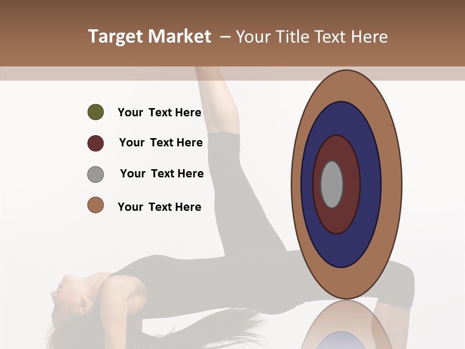 Performance Leotard Balance PowerPoint Template