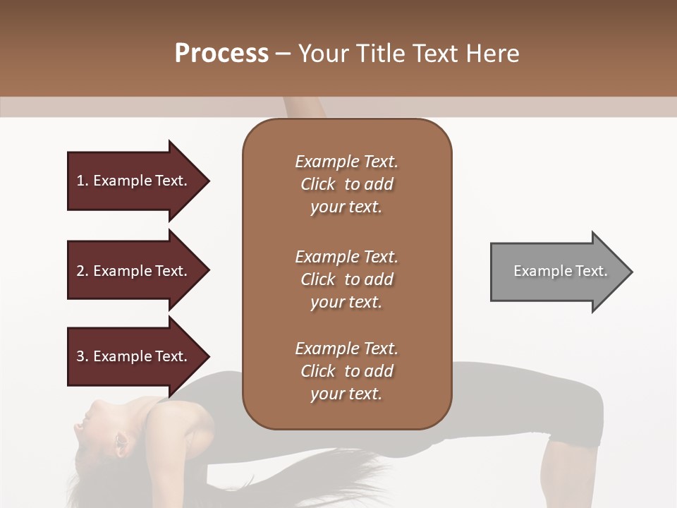Performance Leotard Balance PowerPoint Template