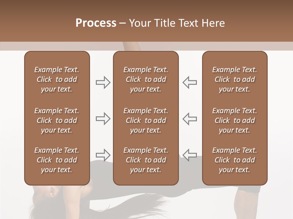 Performance Leotard Balance PowerPoint Template