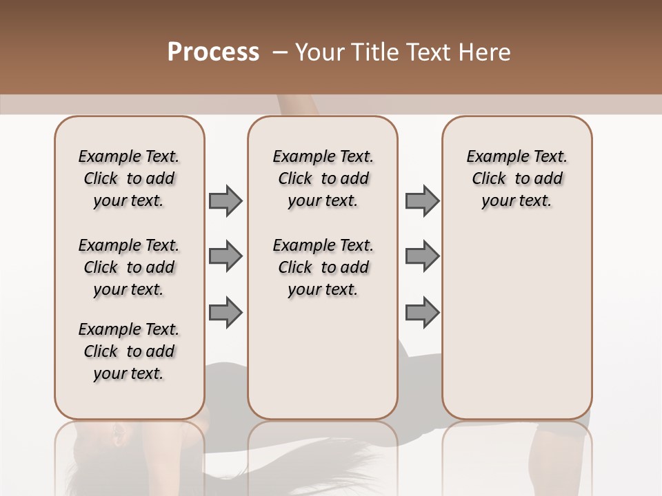 Performance Leotard Balance PowerPoint Template