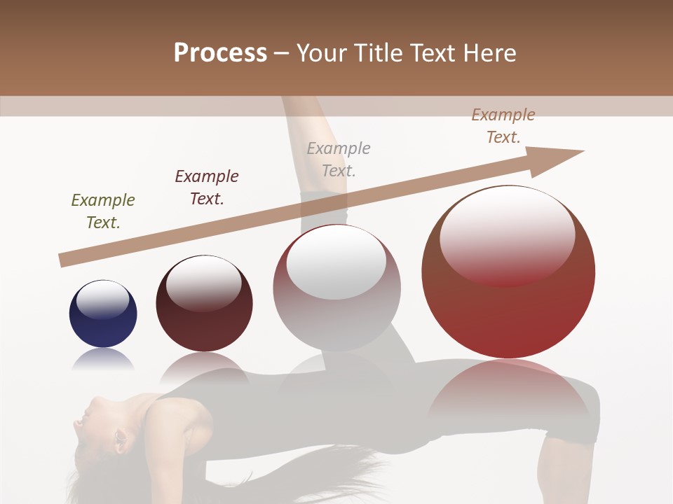Performance Leotard Balance PowerPoint Template