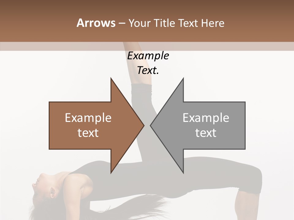 Performance Leotard Balance PowerPoint Template