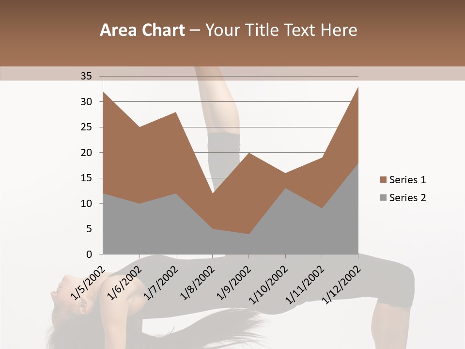 Performance Leotard Balance PowerPoint Template