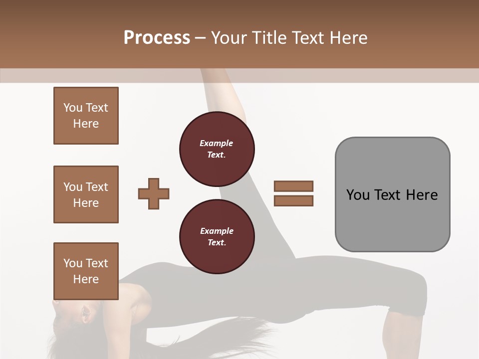 Performance Leotard Balance PowerPoint Template