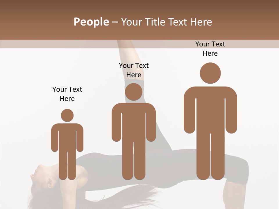 Performance Leotard Balance PowerPoint Template