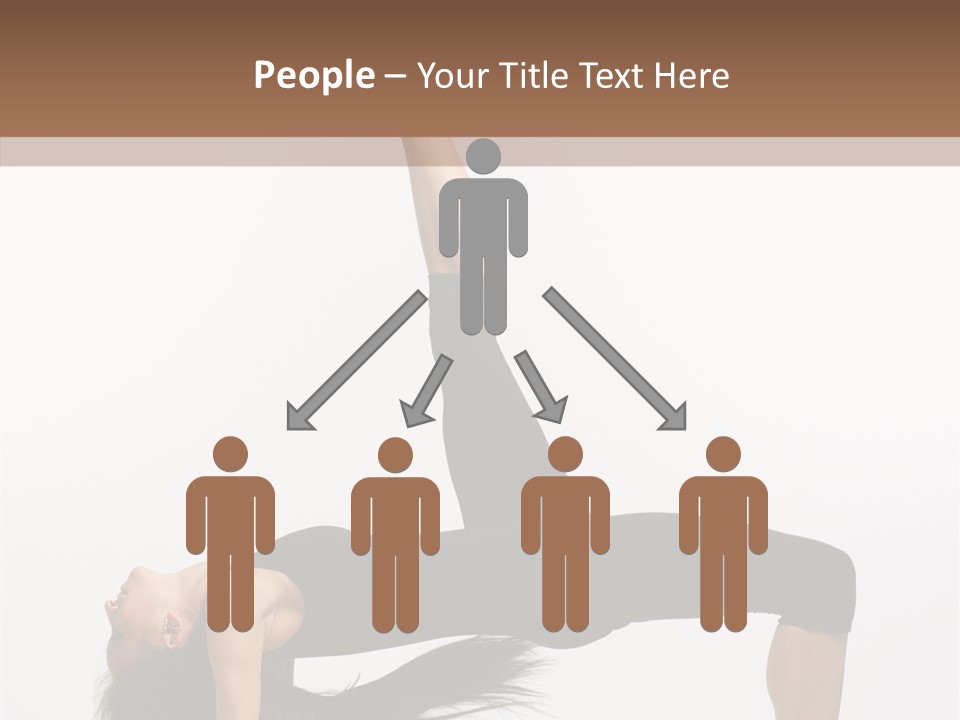 Performance Leotard Balance PowerPoint Template