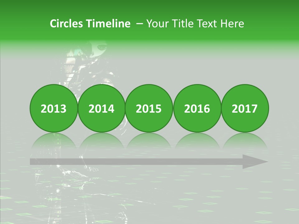 Silver Being Shine PowerPoint Template