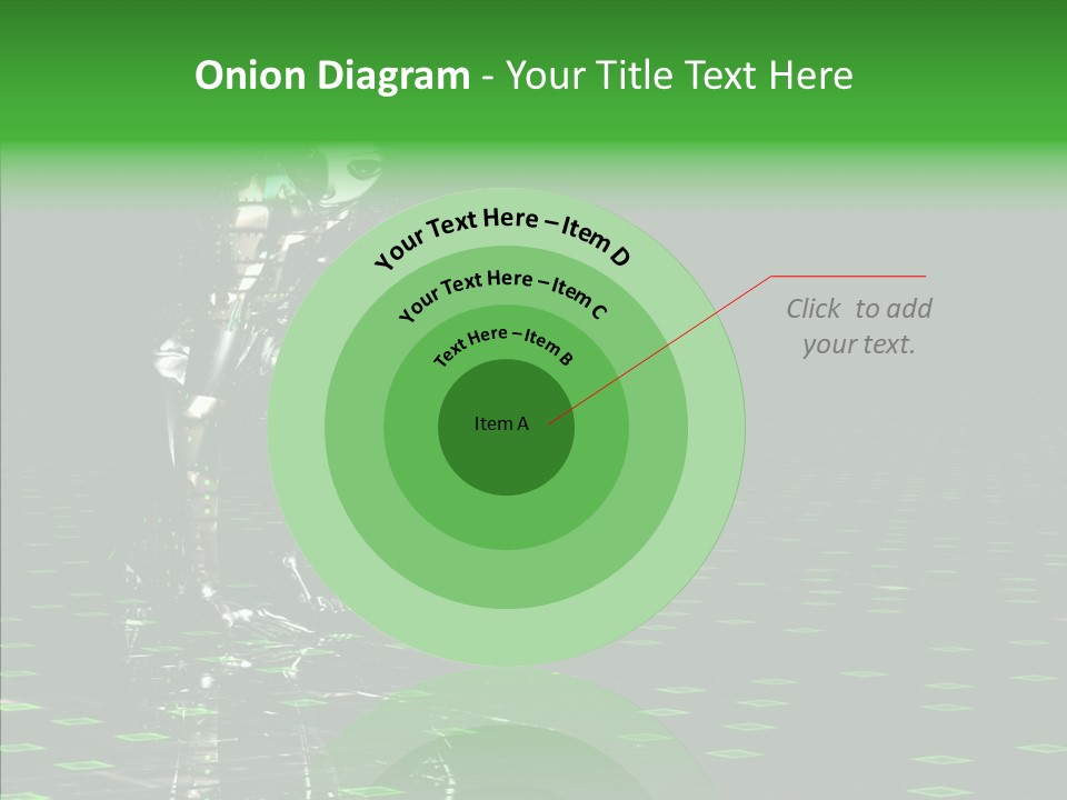 Silver Being Shine PowerPoint Template