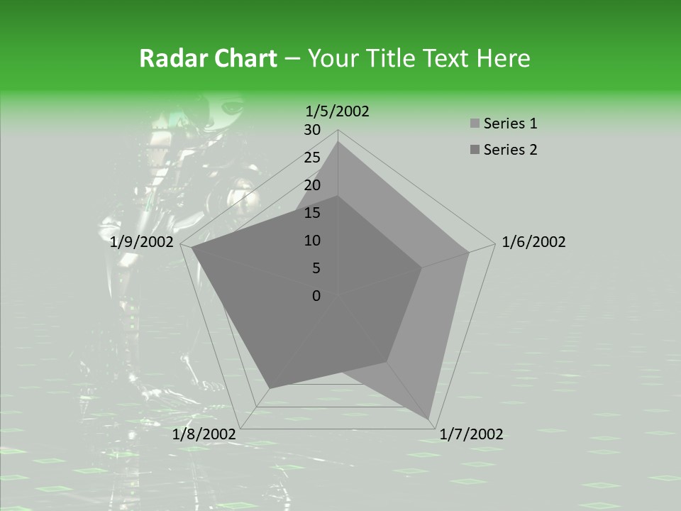 Silver Being Shine PowerPoint Template