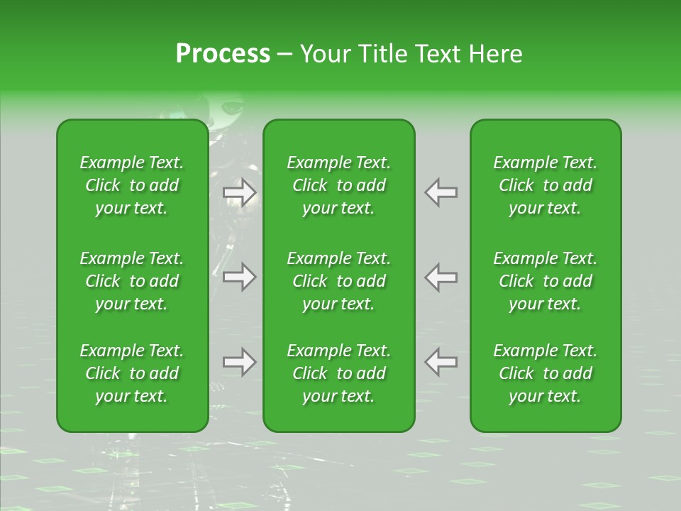 Silver Being Shine PowerPoint Template