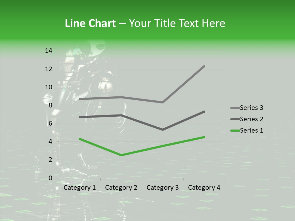 Silver Being Shine PowerPoint Template