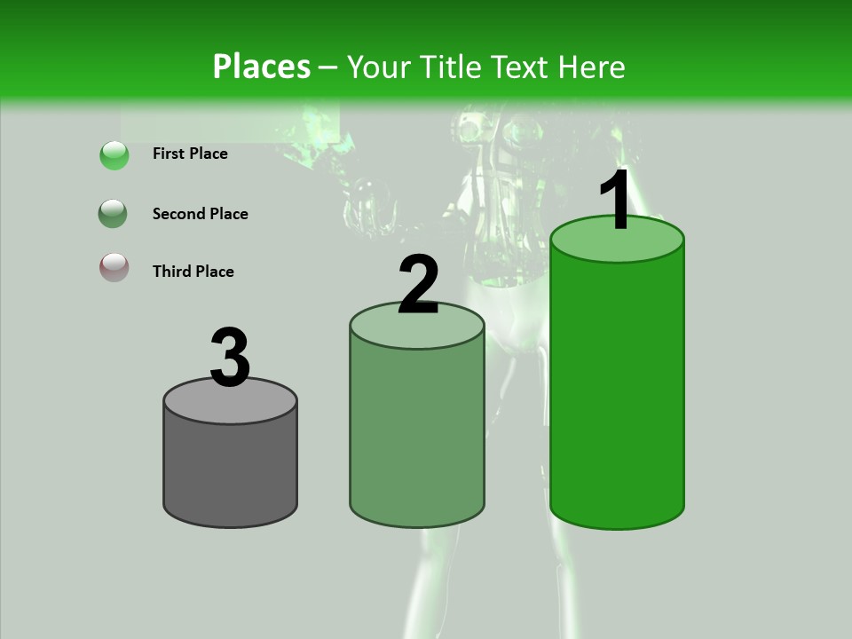 Technology Bot Android PowerPoint Template