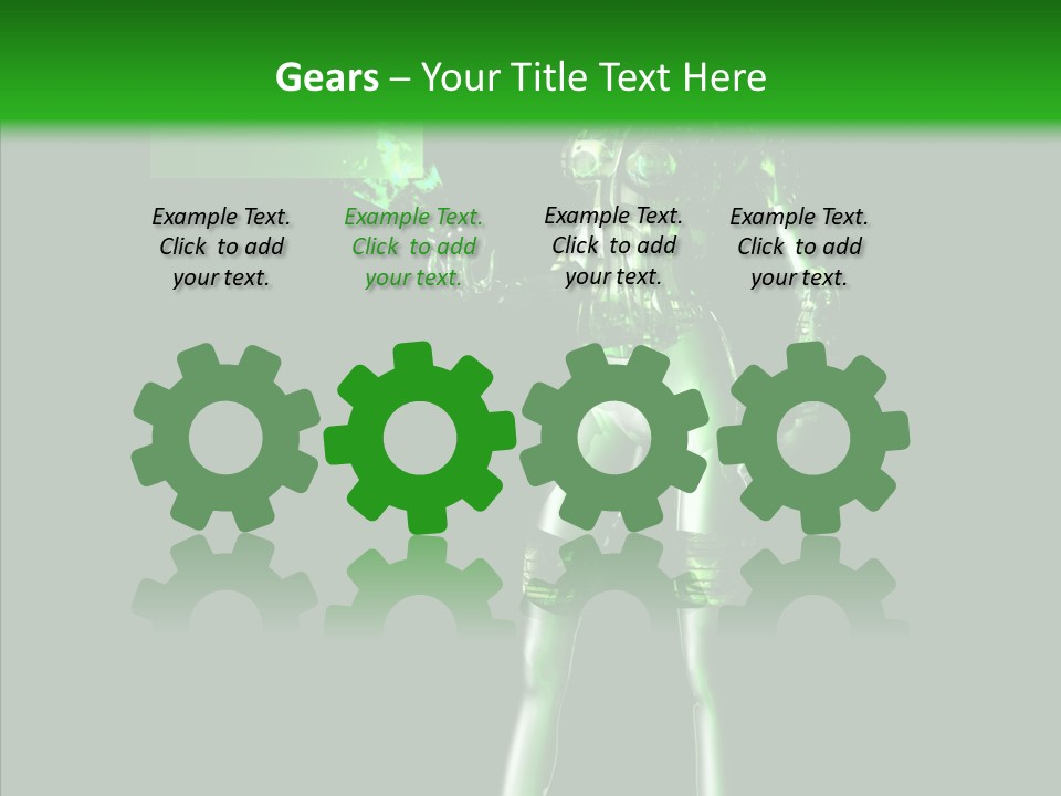 Technology Bot Android PowerPoint Template